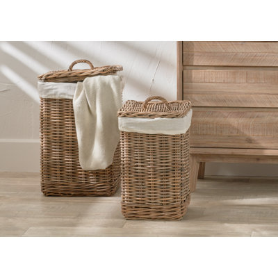 August Grove Baringer Wicker Decorative Basket