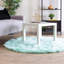 Tapis à poil long moelleux lavable à la machine Diller Mint-438463483