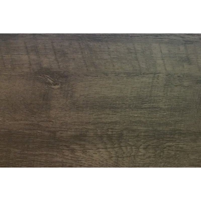 Table buffet large de 53 po Devanta, Brun patiné