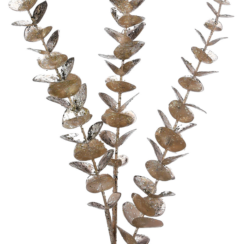 Vaporisateur d'eucalyptus pailleté doré 36 po, Platinum