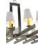 Clifden 20 - Light Dimmable Geometric Chandelier