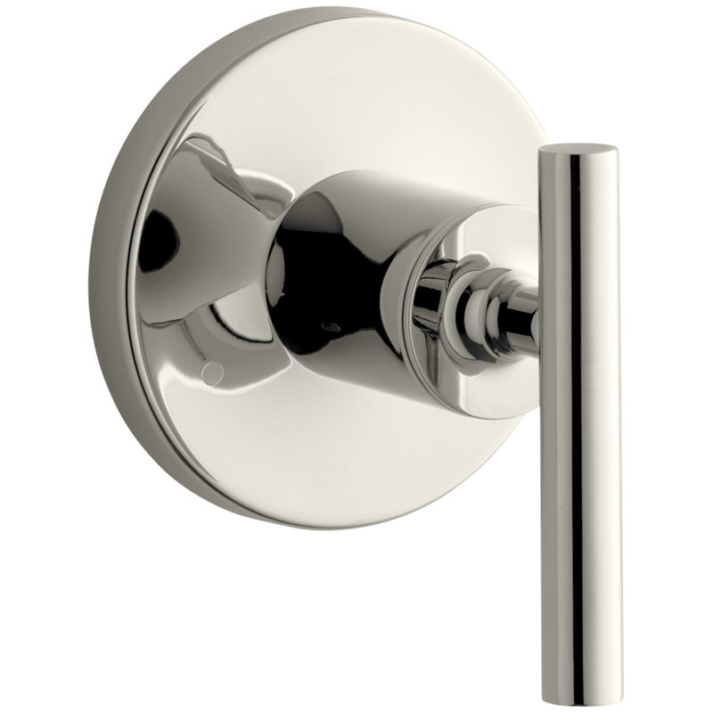 Purist Transfer Valve Trim with Lever Handle, Vibrant Polished Nickel