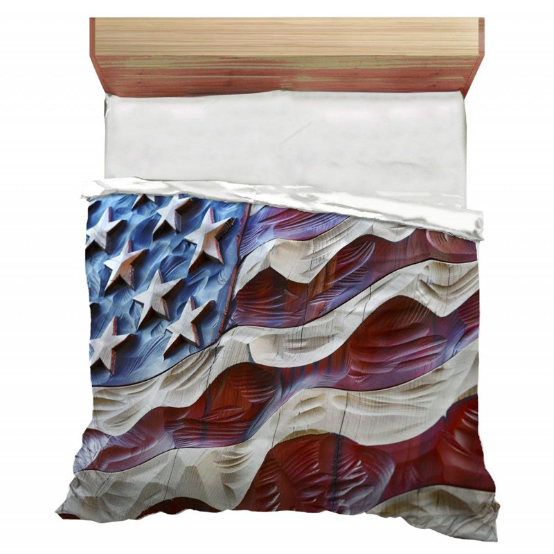 Abstract Microfiber / Polyester Comforter, Twin Extra Long Comforter