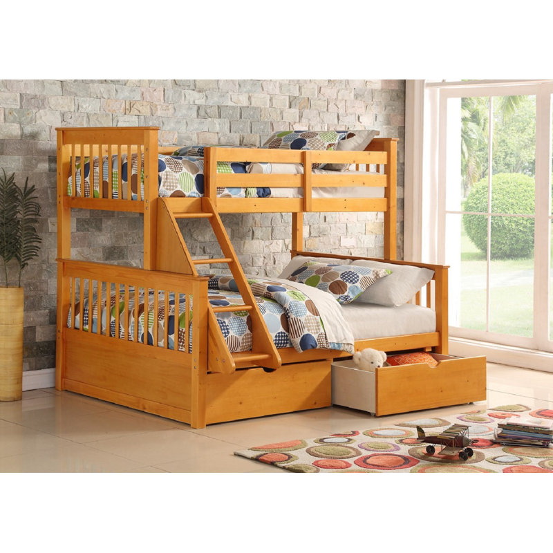 Getz Bunk Bed with Storage Included