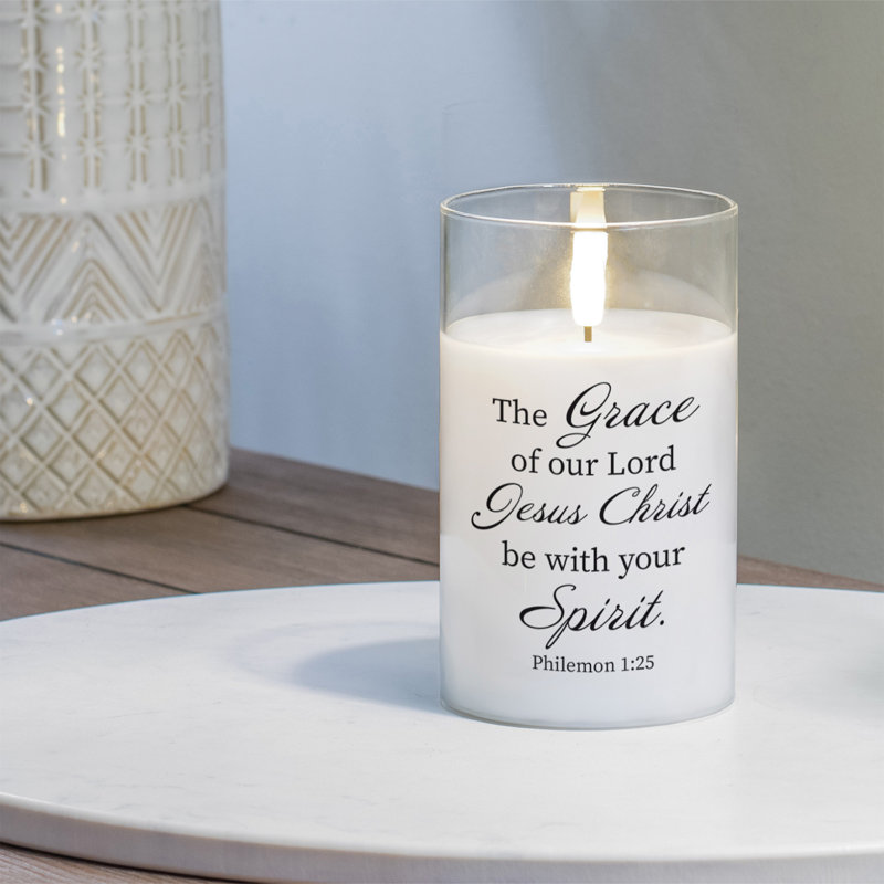 Bougie sans flamme Philemon the Grace
