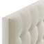 Tête de lit rembourrée en tissu Emily de Modway-122135063-122135065
