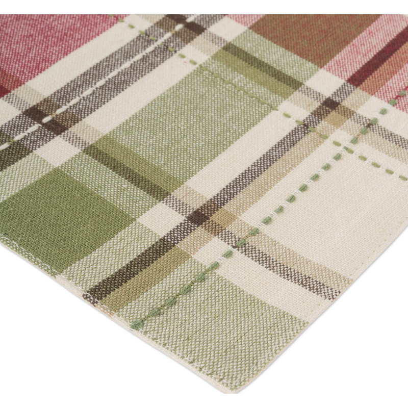 Kenilworth Cotton Plaid Rectangle Placemat