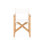 Classic Teak White Director Chair