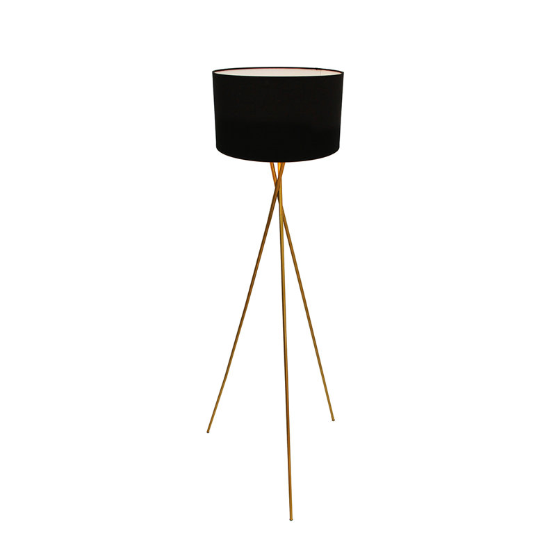 153cm Black Tripod Floor Lamp