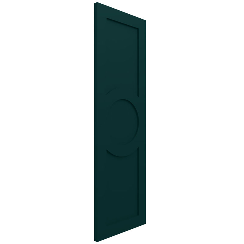 Volets EnduraCore Composite Center, 12"W, Vert thermique, H 78 po