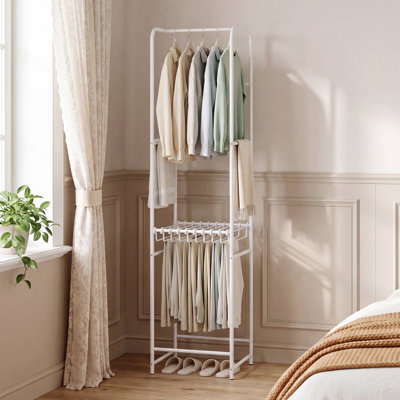 Steel Freestanding 0 - Hook Coat Rack