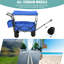 Chariot utilitaire pliable pliable et sacs de rangement avec poignée réglable-55847981