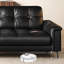 Canapé modulaire noir en cuir véritable-1454079937-1454079966