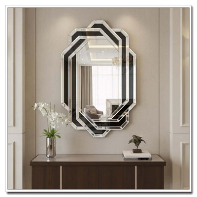 Miroir pour salle de bain, miroir de meuble-lavabo moderne