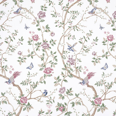 Georgia Vine Cotton Blend Fabric