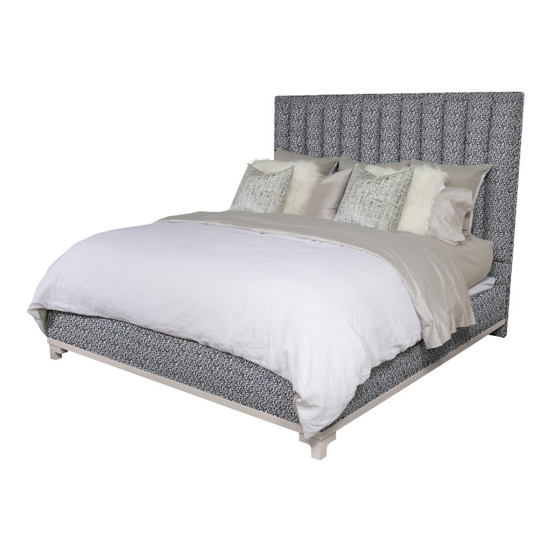 Jemma Upholstered Bed, King, Tommy Flax, Dove Gray