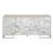 Panos Marcle Paint & Chrome Finish Console Cabinet