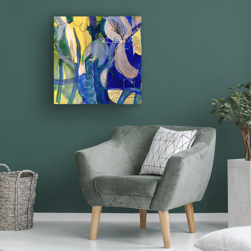 Art sur toile Monika Riethmueller, H 14 po x l 14 po
