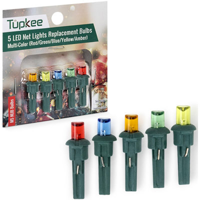 Tupkee Shimmering Twinkle Replacement Bulbs – 4-Volt Clear Incandescent Mini Bulbs - 4 Bulbs per pkg