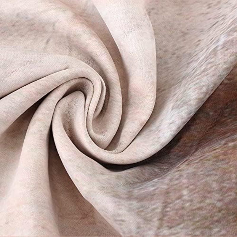 Beige Grey Kitchen Curtains Abstract Art Valances For Windows Blackout Window Treatment Valances Rod Pocket Curtain Valance For Bathroom Bedroom Living Room Cafe,52 X 18 Inch,2 Panel