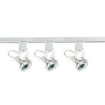 Ensemble de rail d’éclairage à 3 lumières 48 "