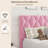 Upholstered Bed Frame, Modern Platform Bedframe with Adjustable Velvet Headboard, No Box Spring Needed-466855369-466855365