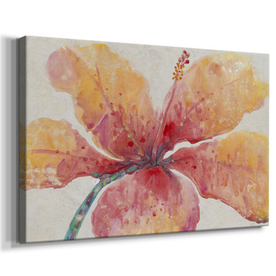 Hibiscus en fleurs - Cavas enveloppés de galerie