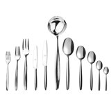 Acqua 99 - Piece Stainless Steel Flatware Set - Service for 12