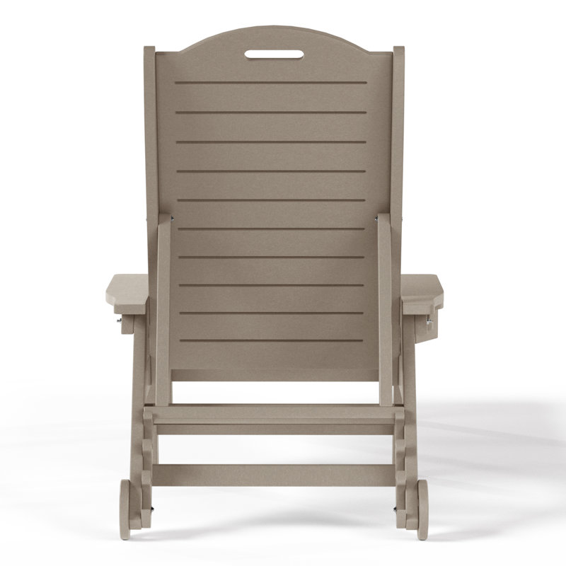 Chaise longue inclinable Brighton, Gris clair