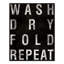 «The Laundry Process», reproduction d'art textuel sur toile-25254384-25254386