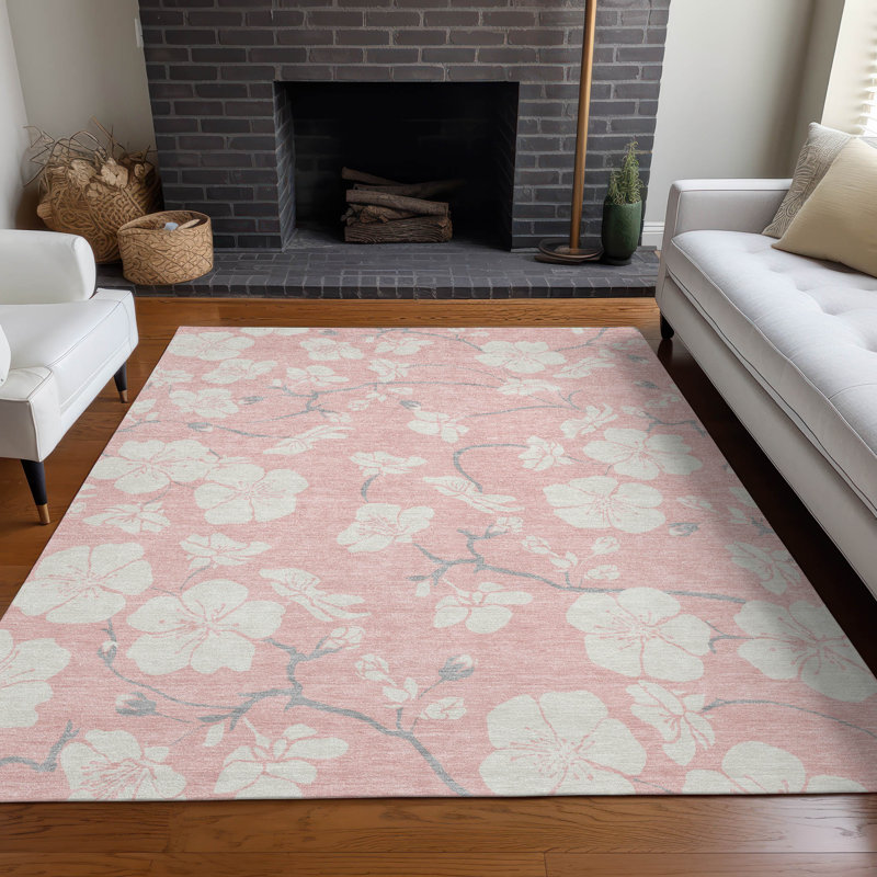  Machine Washable Indoor/Outdoor Chayden ACN1032 Rug, Rectangle 5' x 7'6"