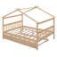 Lit en bois avec couchette-1131803765