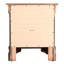 Table de chevet beige - quincaillerie en métal pour une durabilité accrue Placage de bois de style traditionnel et structure solide, quincaillerie, P 21,94 po x l 16,03 po H 24,44 po