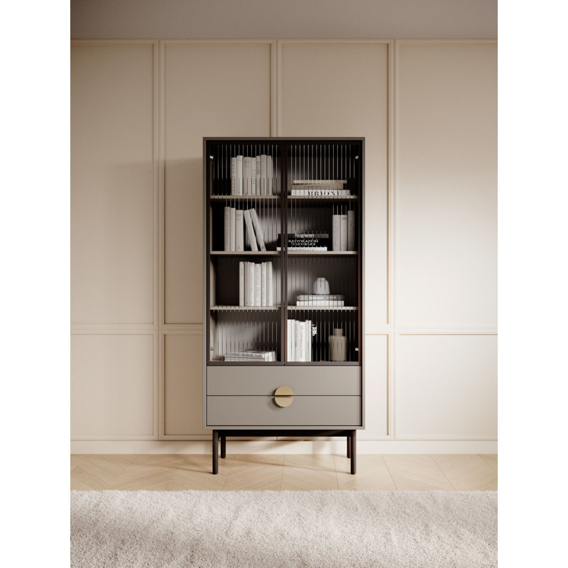 Boarisch Display Cabinet, Beige