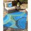 Coussin décoratif intérieur / extérieur Visions III Reef