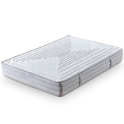 Safari Hybrid Mattress –Unyielding Support & Durability – Individually Pocketed Coils & CertiPUR-US Foam – Fiberglass-Free – Bed in a Box by Alwyn Home