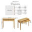 Bodkin Wooden Console Vanity Table With Drawers - Traditional Farmhouse Style-1062416086