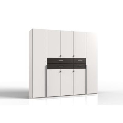 Amandus 8 Door Manufactured Wood Wardrobe