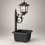 Stained Glass Post Lantern