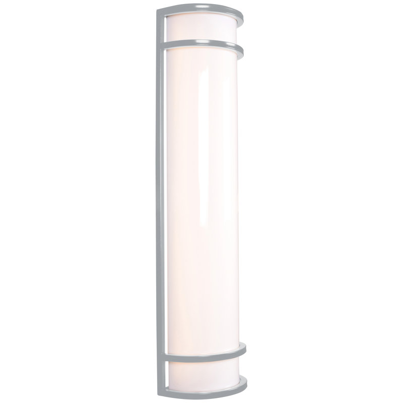 Badina Wall Light, 12" H x 6" W x 4" D, Satin