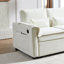 Lit réglable pour petits appartements - Canapé-lit de conception moderne avec tissu et dossier en velours doux