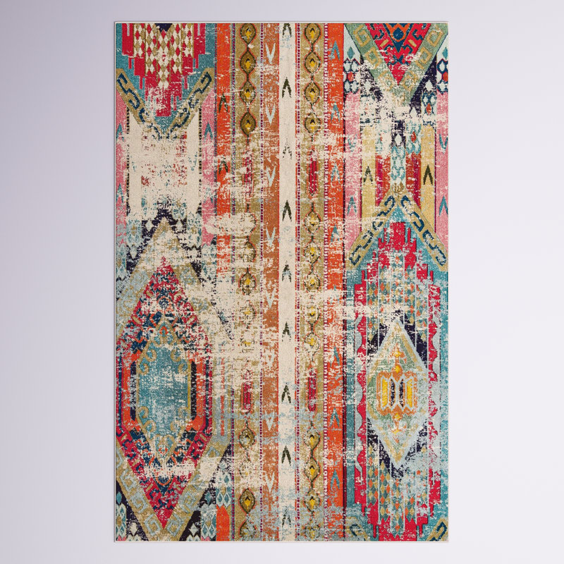 Newburyport Washable Geometric Indoor Rug, Rectangle 10'6" x 16'5"