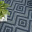 Tapis intérieur / extérieur bleu marine Foundry Select-1305079376