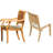 Masten Teak Wood Patio Dining Set with Rectangular Table-43600200-27159250