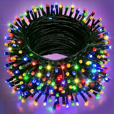10000cm Solar Powered 800 - Bulb Cord String Light