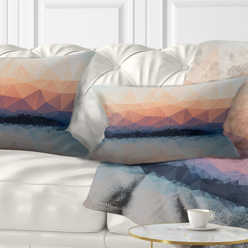 Coussin lombaire avec vue de mer et plage