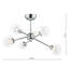Lyndhur Glass Semi Flush Mount