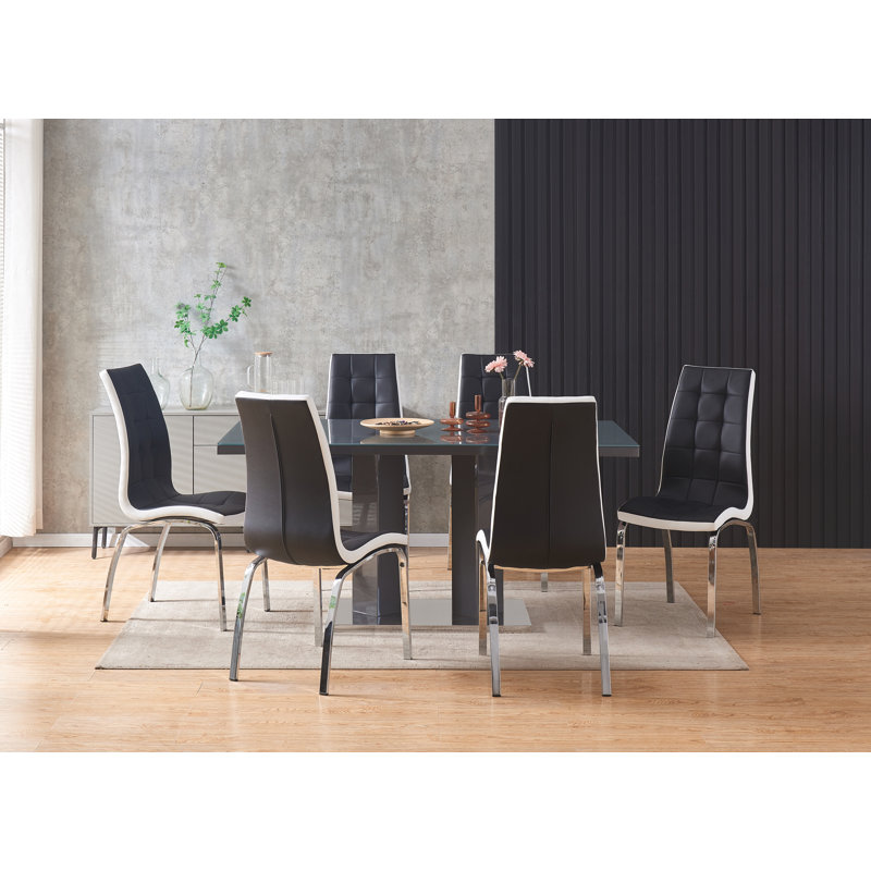 Arshiv Dining Set, Black