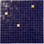 Mingles 0.6" x 0.6" Glass Mosaic Grid Wall & Floor Tile