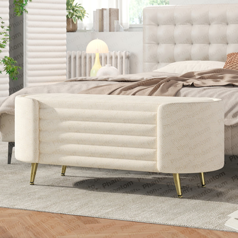 Repose-pieds Modern, Beige